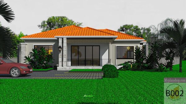 B002-Simple 3 Bedroomed Bungalow - Image 2
