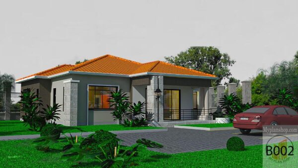 B002-Simple 3 Bedroomed Bungalow - Image 3
