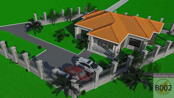B002-Simple 3 Bedroomed Bungalow - Image 4