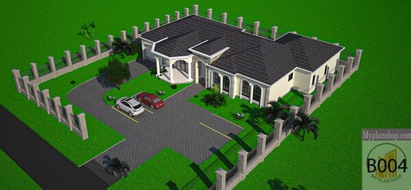 B004 - Modern 4 Bedroomed Mediterranean Bungalow - Image 3