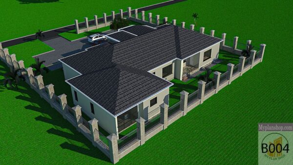 B004 - Modern 4 Bedroomed Mediterranean Bungalow - Image 4