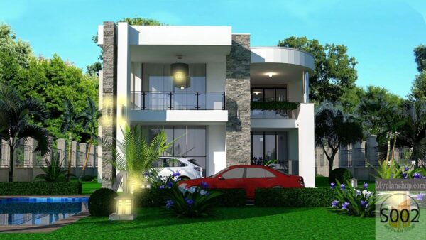 S002- Contemporary 5 Bedroomed Storey - Image 4