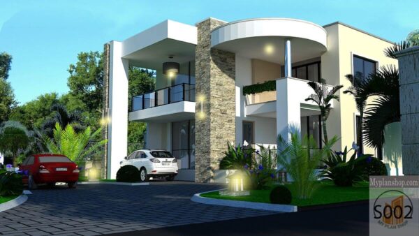 S002- Contemporary 5 Bedroomed Storey - Image 2