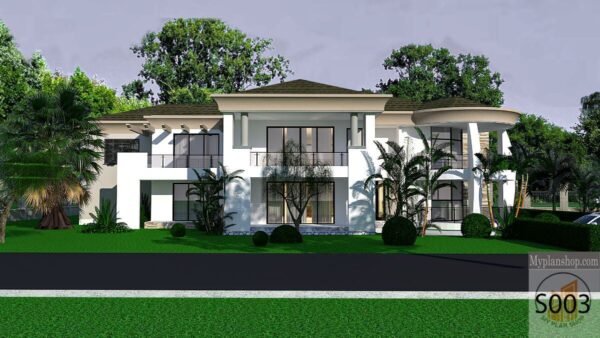 S003-Modern 6 Bedroomed Mansion - Image 2