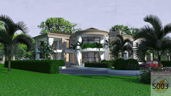 S003-Modern 6 Bedroomed Mansion - Image 4