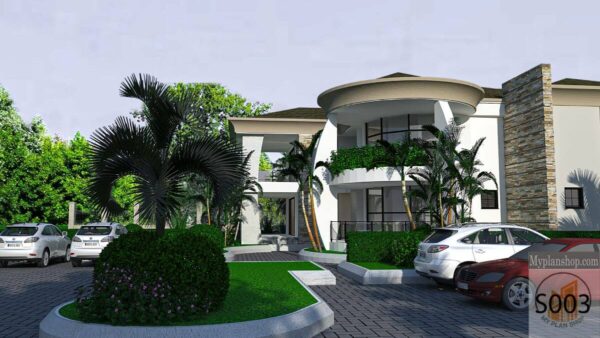 S003-Modern 6 Bedroomed Mansion - Image 3