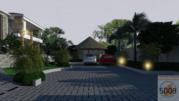 S008 - 6 Bedroomed Modern House - Image 3