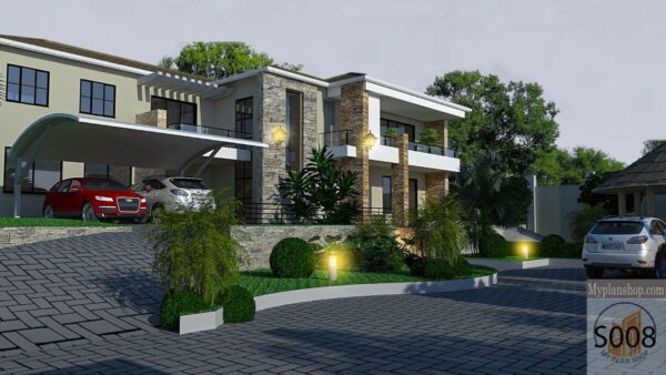 S008 - 6 Bedroomed Modern House - Image 2