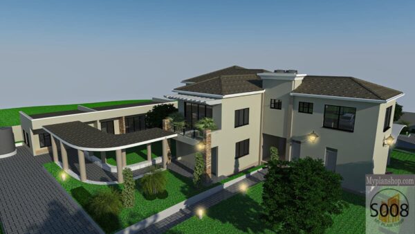 S008 - 6 Bedroomed Modern House - Image 4