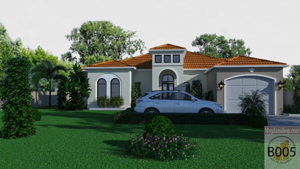 B005- Vintage 4 Bedroomed Bungalow - Image 2